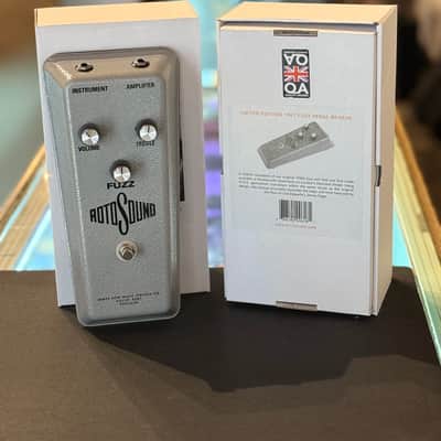 Rotosound RFB1 Limited Edition '1967" Fuzz Pedal Reissue 2024 - Silver NEW!! image 1