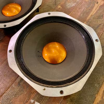 PAIR! - JBL D110f fender guitar loudspeakers 1960’s Orange 10” 8 ohm d110 image 8