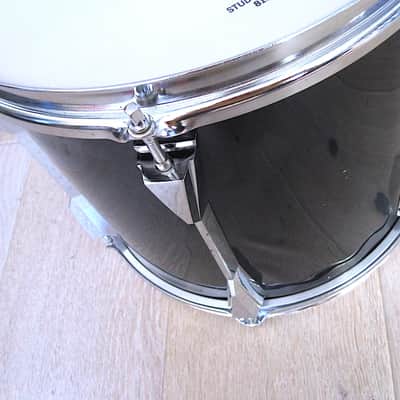12" x 11" Tama Granstar Tom Drum, Jet Black Wrap - Vintage image 13