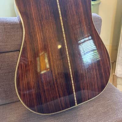 Rare Premier Sabra 1980 dreadnought solid top acoustic guitar image 8