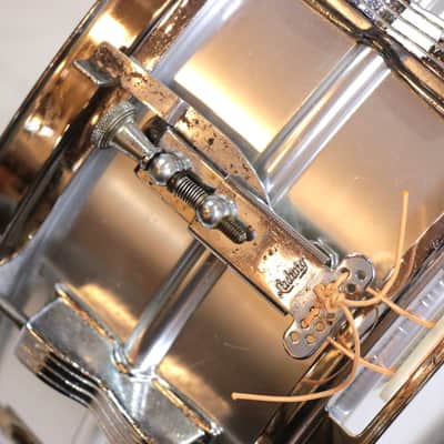 Ludwig Ludwig 1960s Acrolite Radick 14h x 5h Aluminum Snare Drum (08/31) image 7