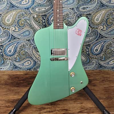 Epiphone 1963 Firebird I Inverness Green Electric Guitar w/ Hard Case image 2