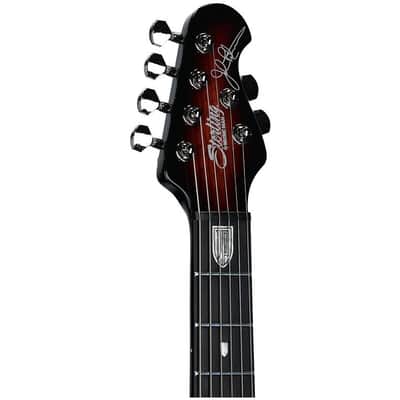 Sterling by Music Man MAJ200XFM Majesty Electric Guitar, Tiger Eye, Open Box (Very Good) image 3