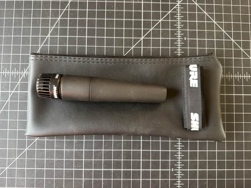 Shure SM57 Cardioid Dynamic Microphone 1984 - Present - Black | Reverb