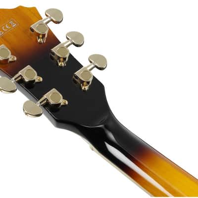 Ibanez AS93FMAYS Hollowbody Electric Guitar (Antique Yellow Sunburst) - No Case image 6