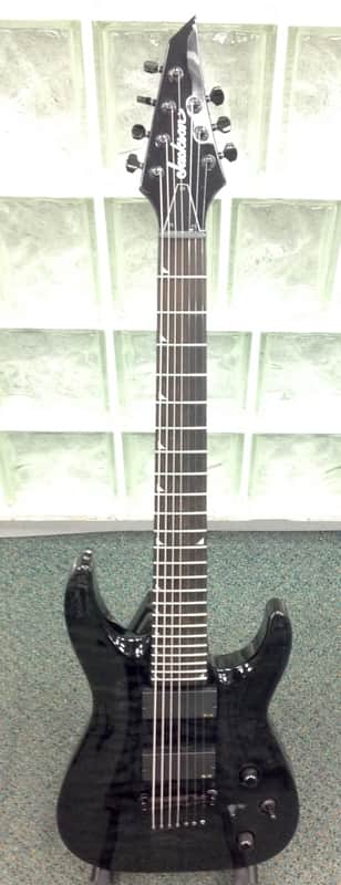 Jackson 7 String Electric Guitar N931 Charcoal Burst image 1