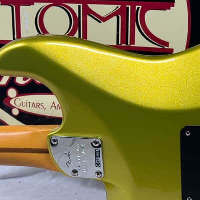 Fender American Ultra II 2 Stratocaster Guitar with COA + Case 2024 - Solar Flare / Maple neck image 15