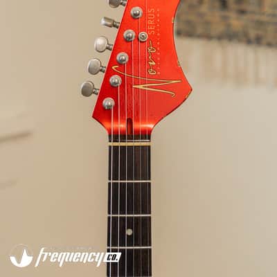 Novo Serus P2 in Candy Apple Red with a East Indian Rosewood Fret Board - 2025 image 12
