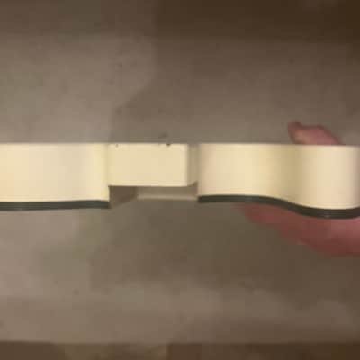 Guitar Mill T Style Body Aged Olympic White image 8