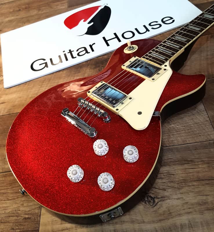 Epiphone Les Paul Limited Edition Candy Red Sparkle image 1
