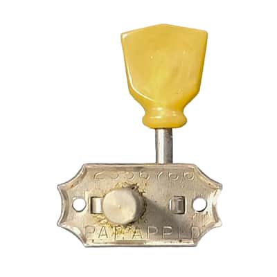 1952 53 Kluson Deluxe "No Line" Tuner Treble S ID E image 2