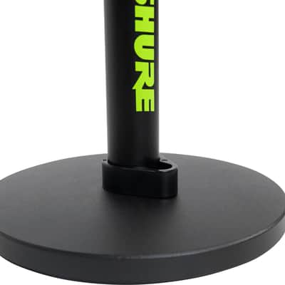 B-Stock Shure by Gator Round Base Desktop Mic Stand with Standard Height-Adjustable Twist Clutch and 6" Base; (SH-DESKTOP1) image 10