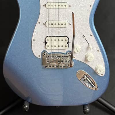 G&L Tribute Legacy HSS Electric Guitar Lake Placid Blue Finish (607) image 1