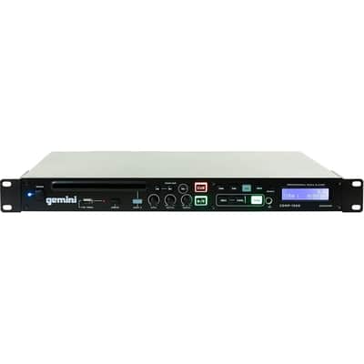 Gemini Professional Rackmount CD Player - DJ CD Player with Pitch Control, USB Media Player, Anti-Shock Technology, XLR/RCA Outputs, Remote Control for Venues, Studios & Events (CDMP-1500) image 4