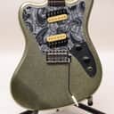 Squier Japan 1997 Super Sonic Vista Silver Sparkle Electric Guitar W/ Case