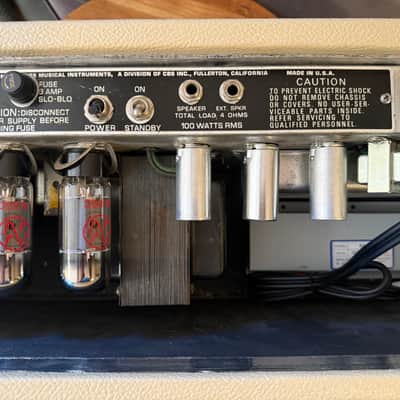Fender Twin Reverb Head 2-Channel 100Watts image 8