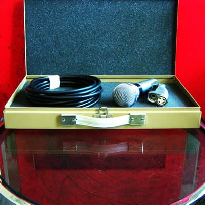 Vintage 1970's Shure 565S Switchable Cardioid Dynamic Microphone Low Z w accessories 565 565SD 566 image 3