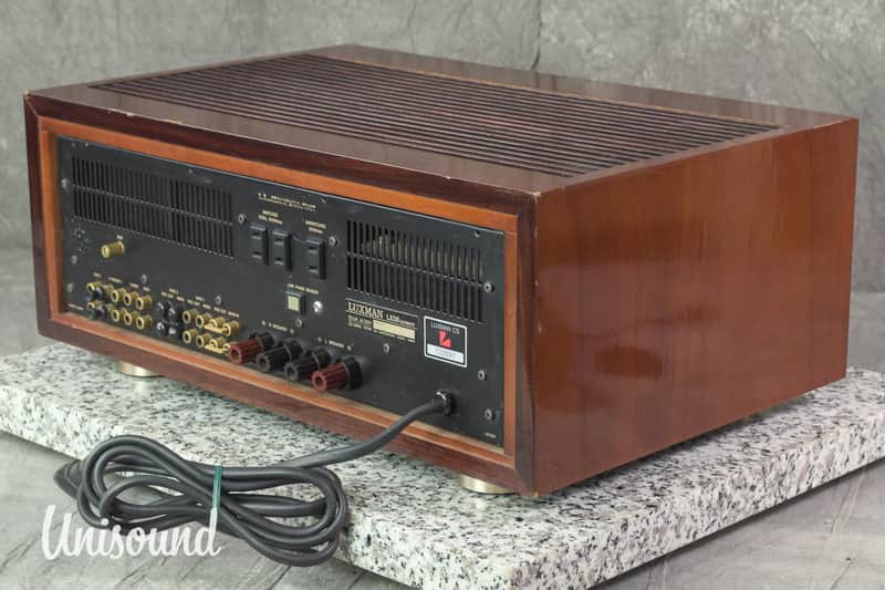 LUXMAN LX38 ULTIMATE Integrated Amplifier Wooden Cabinet | Reverb