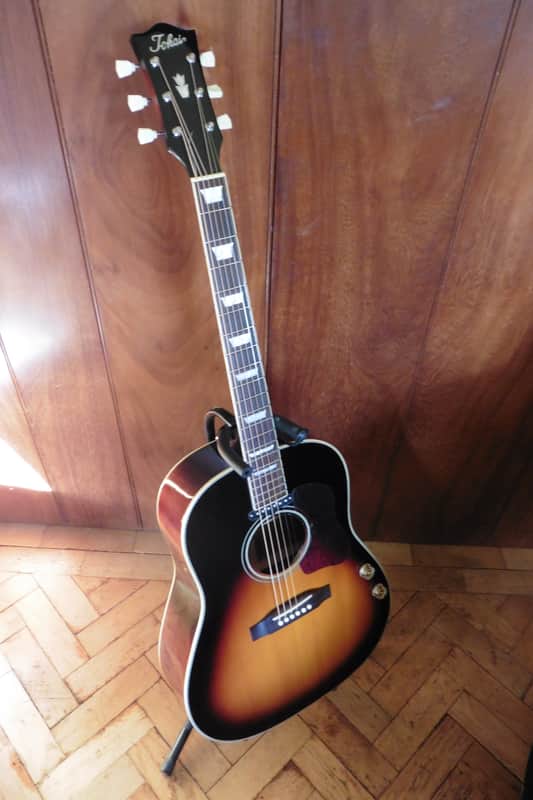 ☆ Magnificent Rare Tokai ☆TJ65E-VS ☆ (Gibson J-160E Copy) John