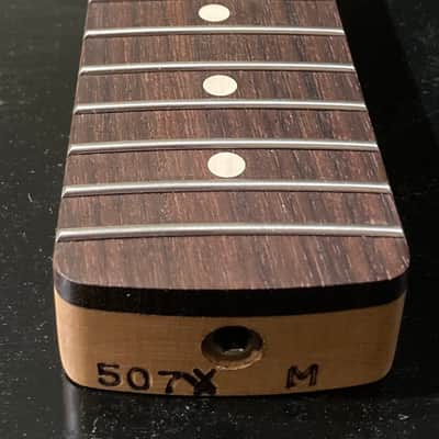 Warmoth Guitar Neck for Fender Mustang or Jaguar, Maple, Rosewood, SS Frets image 7