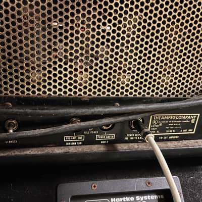 Ampeg SVT "Curved Line" 300-Watt Bass Amp Head 1975 - 1979 - Black image 7