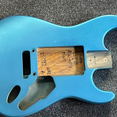 G&L Fullerton Legacy guitar Body Swamp Ash Lake Placid Blue USA image 1