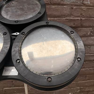 Rythmes & Sons "Cool Drum" Trio 6" Composite Percussion Tom Set with Stand (Made in France) image 5