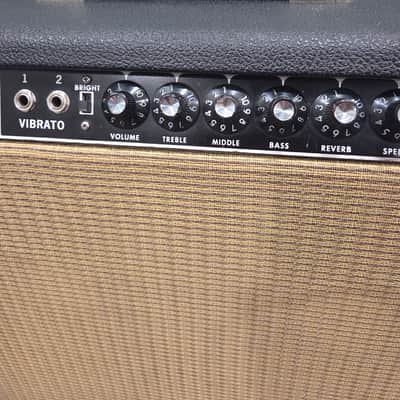 1964 Fender Twin Reverb (w/ road case) image 3
