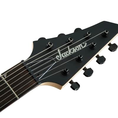 Jackson JS Series JS22-7 DKA HT Dinky Archtop with Amaranth Fretboard - Satin Black, Support An Indie Shop! We Ship Ultra Fast! image 6