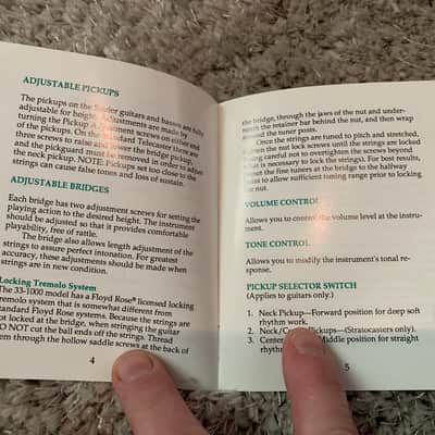 Squier Owners Manual Standard Stratocaster Contemporary Telecaster Precision Bass Jazz Bass image 3
