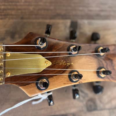 Phiga Guitars Jerry Garcia tribute lighting Bolt 2023 - Cocobolo with case! image 13