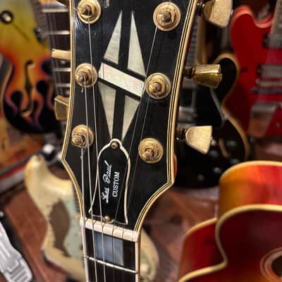 Gibson Les Paul Custom 1985 - Ebony Tim Shaw PAF 100% original image 5
