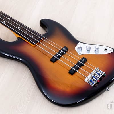 2008 Fender Jazz Bass Fretless '62 Vintage Reissue JB62-FL, Near-Mint w/ USA Pickups, Japan CIJ, Jaco image 10