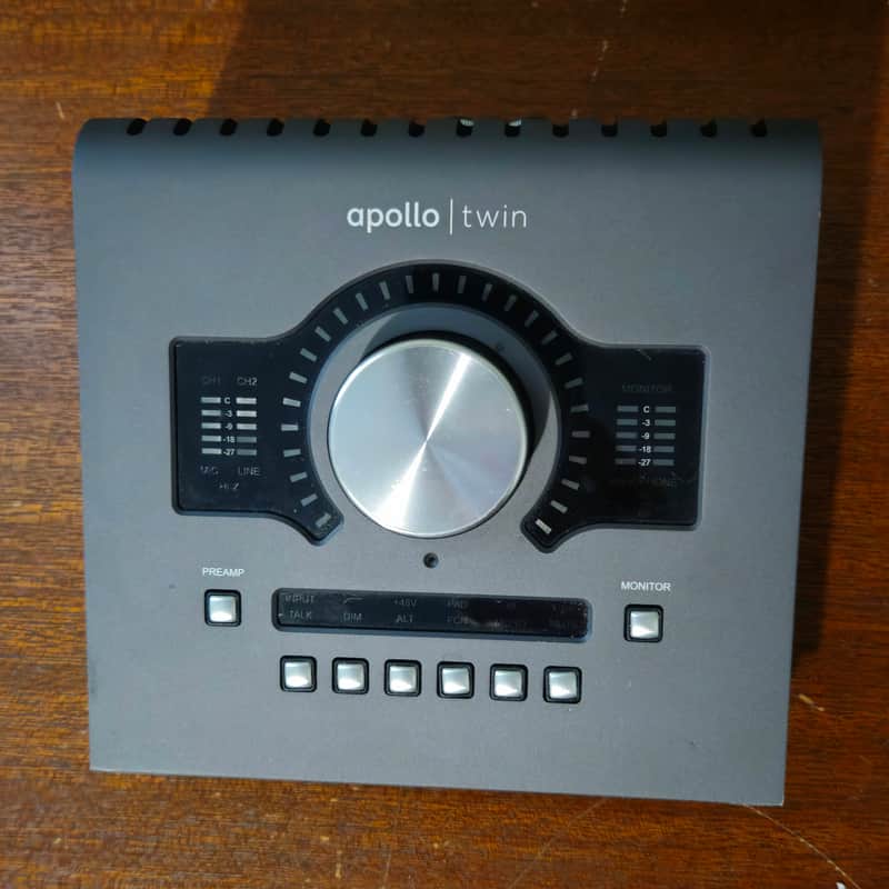 All cables included! Apollo Twin DUO MKII Thunderbolt Audio Interface 2019 - Present Dark Grey image 1
