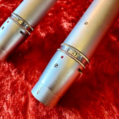 PAIR -AKG D224-E dynamic microphones c 1960’s - Nickel mic original vintage Austria image 3