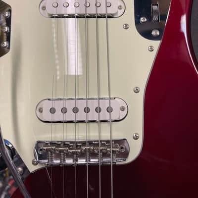 Fender Jaguar Left Handed JG66 -MIJ Japan made- Candy Apple Red image 3