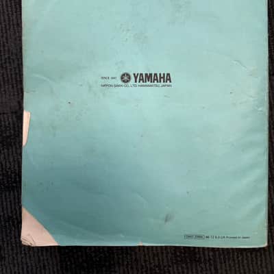 Yamaha DX7ii FD/D Owners Manual image 2
