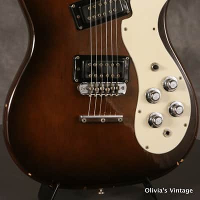 1971 MOSRITE 350 Mono Walnut Burst image 1