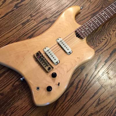 1981 Veillette Citron Shark Baritone Guitar image 5