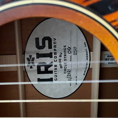 Iris Guitars OG 2021 - Satin image 3