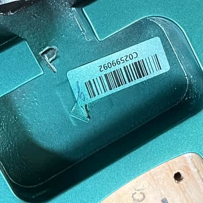 Fender American Pro Classic Stratocaster guitar body Alder Faded Sherwood Green image 4