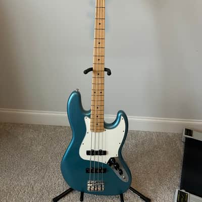 Fender Jazz Player Bass 2024 - Tidepool - w/Hipshot HB7 Lollipop Nickel Bass Tuning Machines image 2