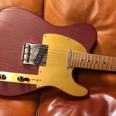 Suhr Andy Wood Signature Modern T SS 2017 - Present - Iron Red image 1