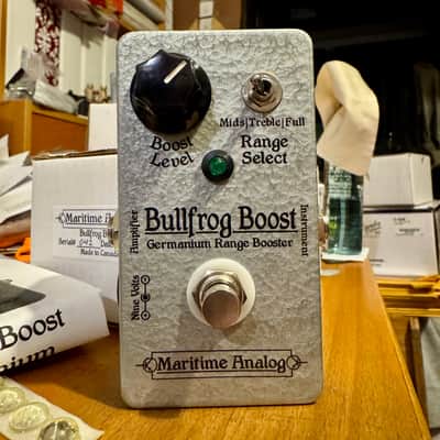 Maritime Analog Bullfrog Boost Germanium Treble Booster image 2