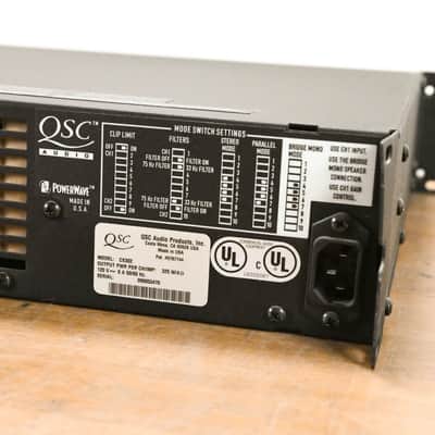 QSC CX302 2-Channel Power Amplifier CG0127G image 7