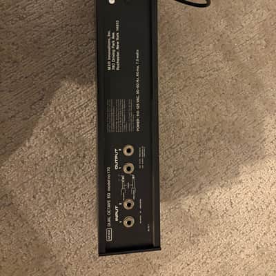 MXR 170, 2 Channel, 10 Band, Dual Octave Graphic Equalizer image 2