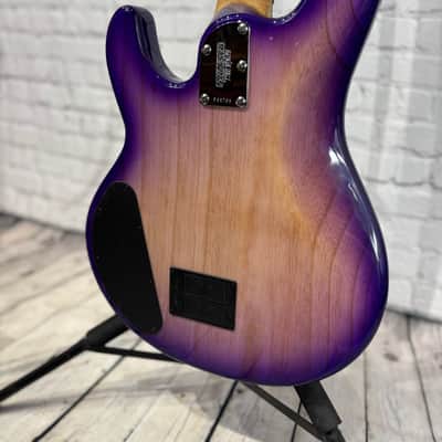 Ernie Ball Music Man StingRay Special 4 HH with Rosewood Fretboard 2025 Purple Sunset image 4