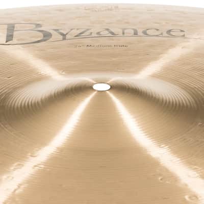 Meinl Byzance Traditional Medium Ride Cymbal 24" image 5