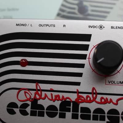 HERE IN A WEEK!!!! EHX "Adrian Belew Signature Echoflanger Reissue" 2500 pieces only! image 2