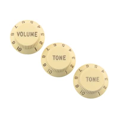 Fender Knobs Aged White 099-1369-000 image 1